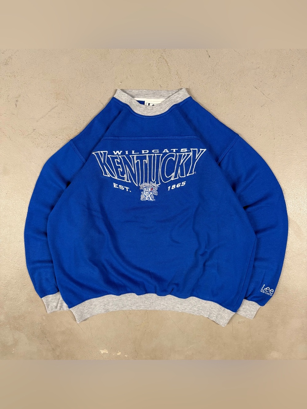 Vintage 90s Kentucky Wildcats College Sportswear Retro Crewneck Sweatshirt